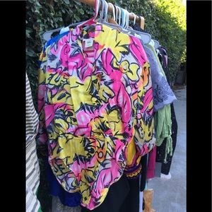 Vintage Escada silk bodysuit 💛 small